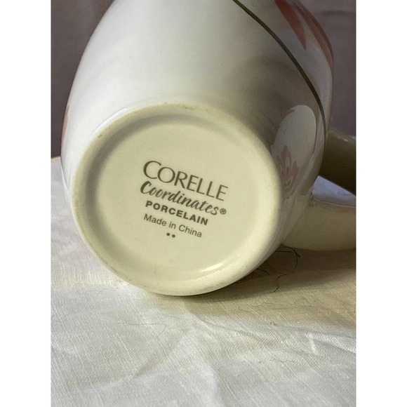 Set of Two (2) Corelle Coordinates Porcelain Square Mugs - Picture 10 of 13
